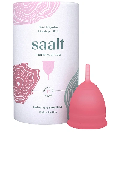 Shop Saalt Regular Menstrual Cup In Himalayan Pink