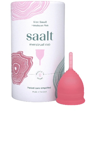 Shop Saalt Small Menstrual Cup In Himalayan Pink