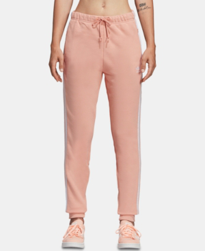 dust pink adidas track pants