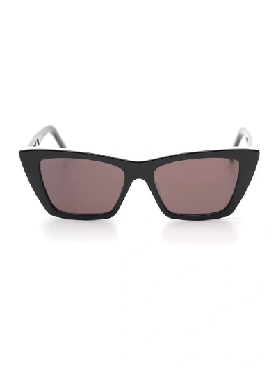 Shop Saint Laurent Eyewear New Wave Sunglasses In Multi
