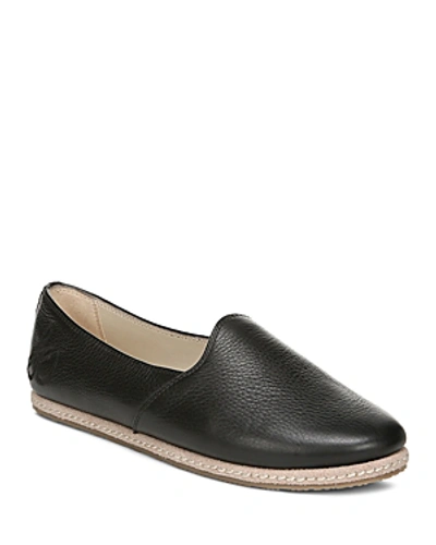 Shop Sam Edelman Women's Everie Leather Slipper Loafers In Black Leather