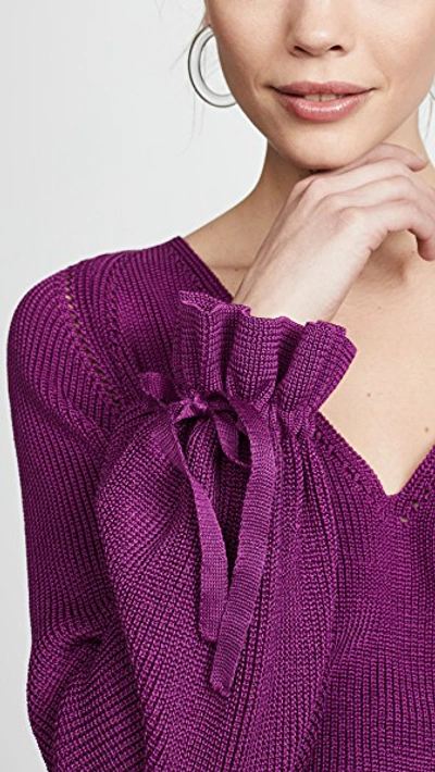 Shop Eleven Six Elsi Sweater In Violet