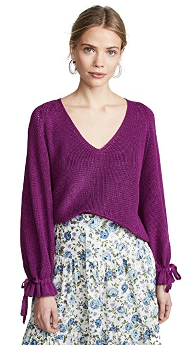 Shop Eleven Six Elsi Sweater In Violet