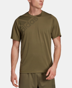 Adidas Originals Adidas Men's Freelift Climalite T-shirt In Army Grn |  ModeSens