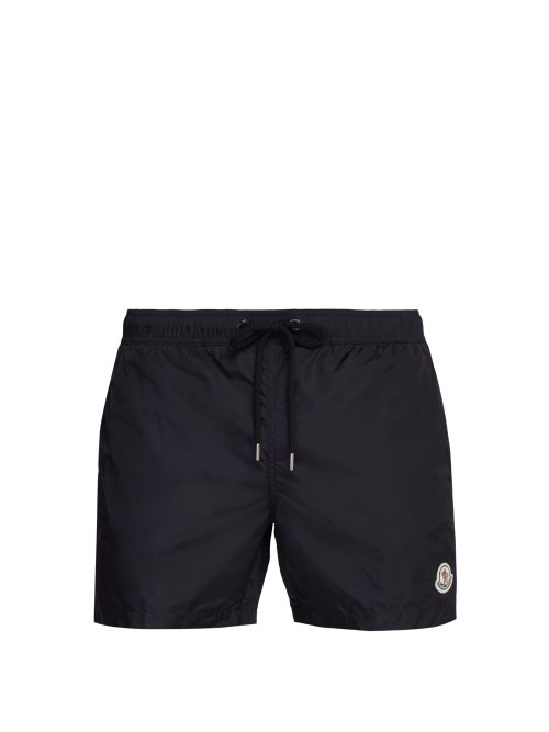 moncler navy swim shorts