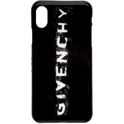 GIVENCHY 黑色徽标 IPHONE XS/X 保护套