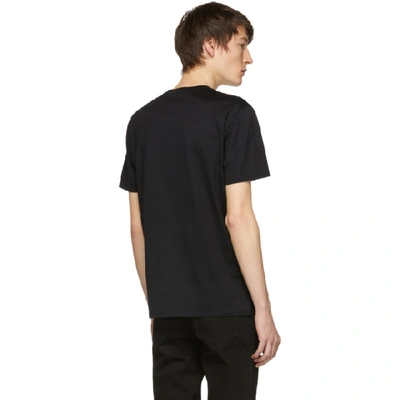 Shop Givenchy Black Atelier Patch T-shirt In 001 Black