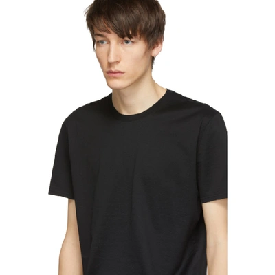 Shop Givenchy Black Atelier Patch T-shirt In 001 Black