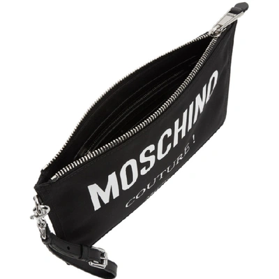 MOSCHINO 黑色“COUTURE”腕包