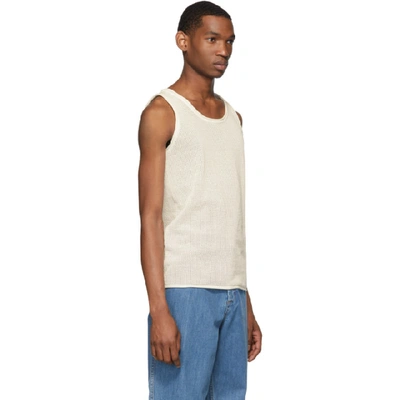 JACQUEMUS 米白色“LE MARCEL”背心