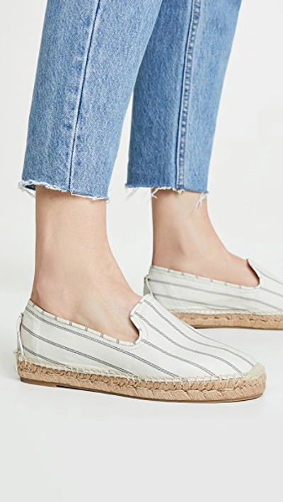 Shop Rag & Bone Del Rey Espadrilles In Ecru