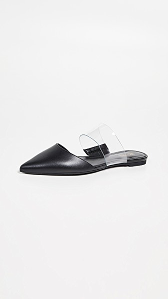 brina leather mule