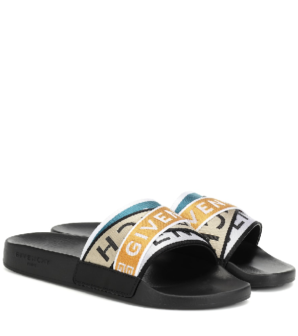 givenchy multicolor logo strap slides ToplantA lar GOLDEN DELUXE HOTEL