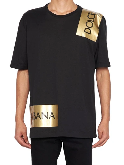 Shop Dolce & Gabbana Logo T In Black