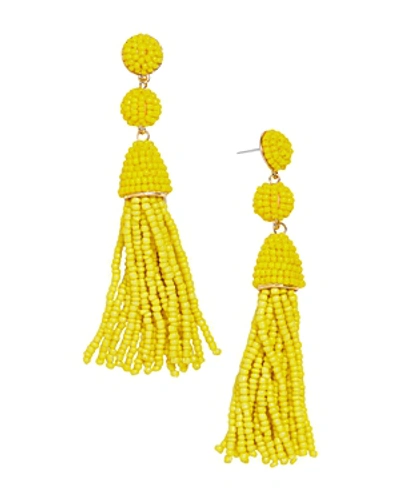 Shop Baublebar Granita Drop Earrings In Chartreuse