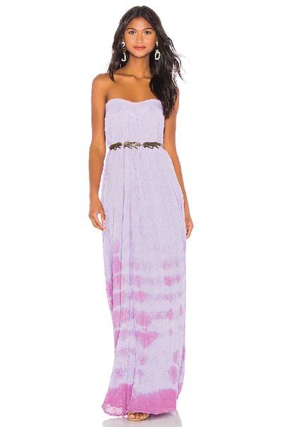 Shop Jen's Pirate Booty Belinda Dress In Lilac & Dried Rose Tie Dye