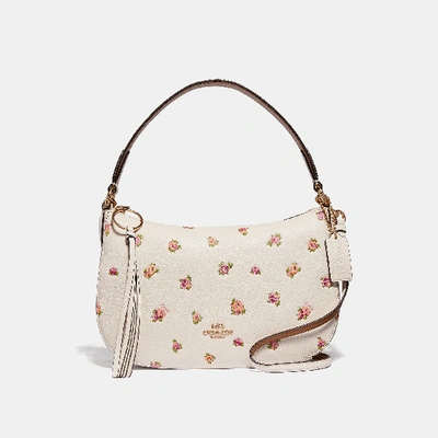 Coach floral print leather sutton crossbody hotsell