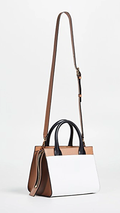 Shop Marni Borsa A Mano Tote In Limestone/pompeii/black