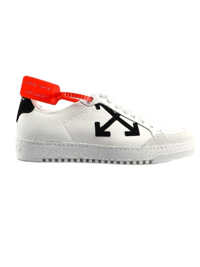 Shop Off-white Classic Sneakers In White Black