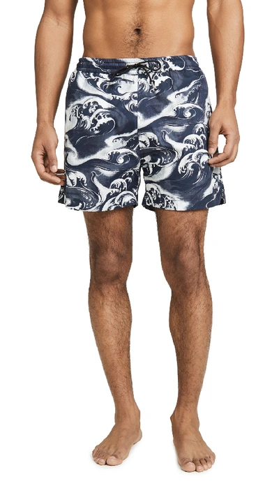 Shop Mcq By Alexander Mcqueen Holiday Shorts 01 In Black