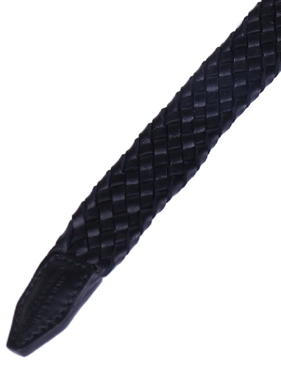 Shop Bottega Veneta Belt In Nero