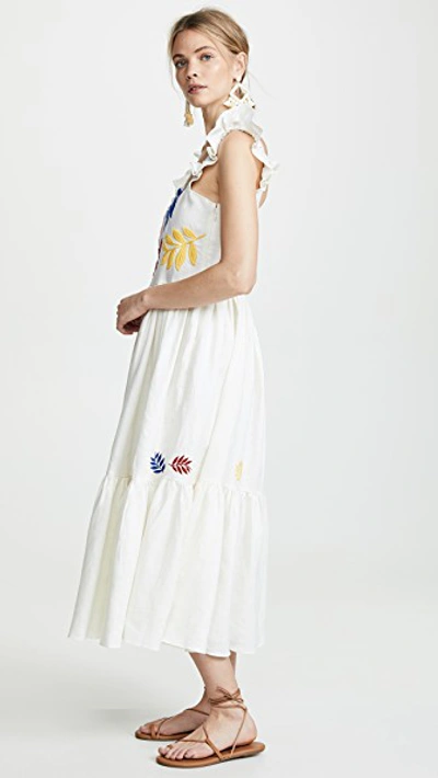 Shop Carolina K Nika Dress In White