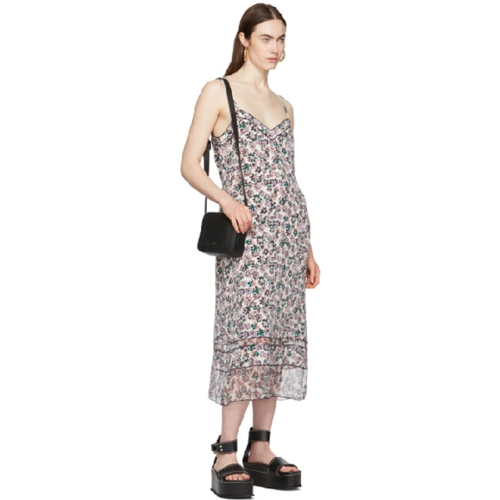 Rag Bone Rag And Bone Off white Silk Ilona Dress In Ivory Floral ModeSens