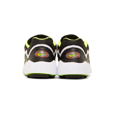 Shop Nike Black And Green Air Zoom Alpha Sneakers In Blkkvltred