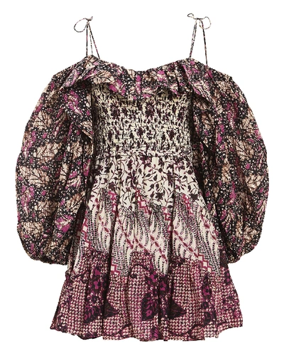 Shop Ulla Johnson Jira Patchwork Mini Dress