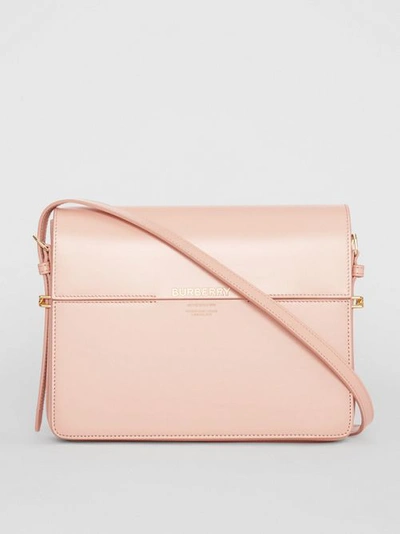Burberry Large Leather Grace Bag In Soft Blush ModeSens