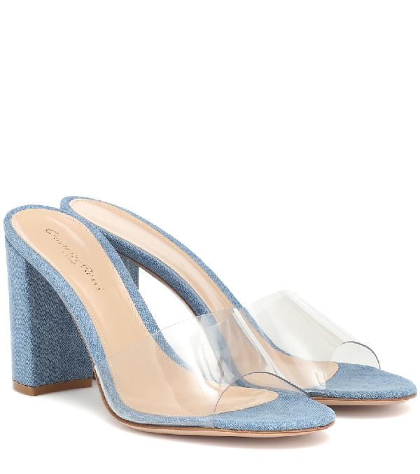 Gianvito Rossi Exclusive To Mytheresa - Vivienne 85 Denim Sandals In ...