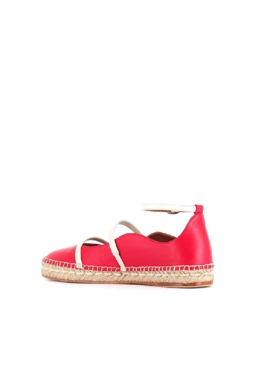 Shop Malone Souliers Espadrilles Selina In Red