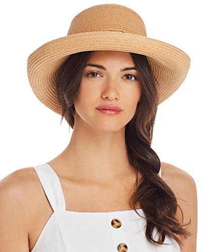 Shop August Hat Company Braided-trim Sun Hat In Natural