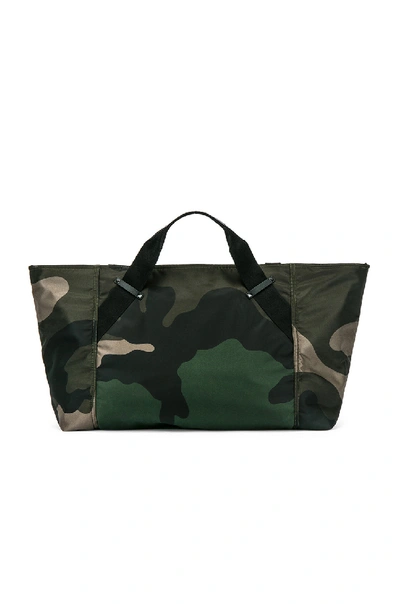 Shop Valentino Duffel Bag In Army Green