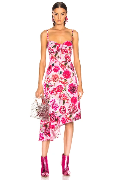 Shop Carmen March Carnation Sleeveless Dress In Pink