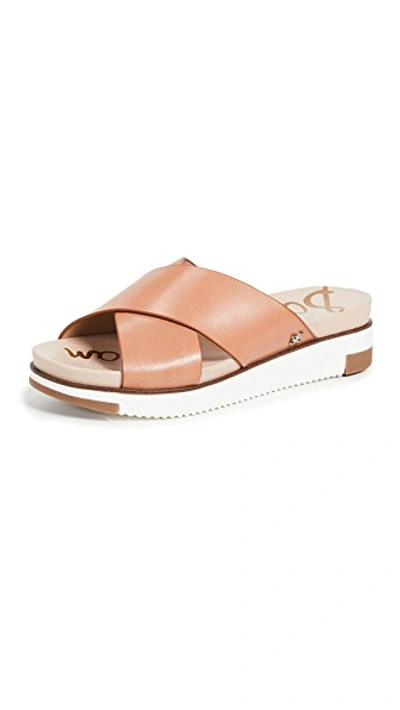 Sam Edelman Women s Audrea Platform Slide Sandals In Buff ModeSens