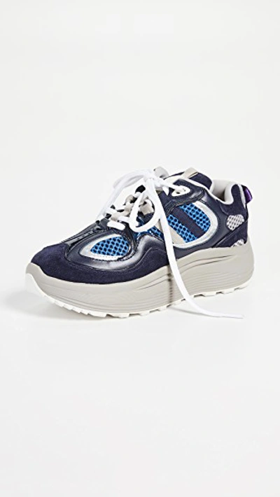 Shop Eytys Jet Turbo Sneakers In Midnight