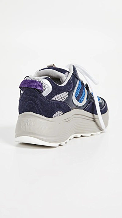 Shop Eytys Jet Turbo Sneakers In Midnight
