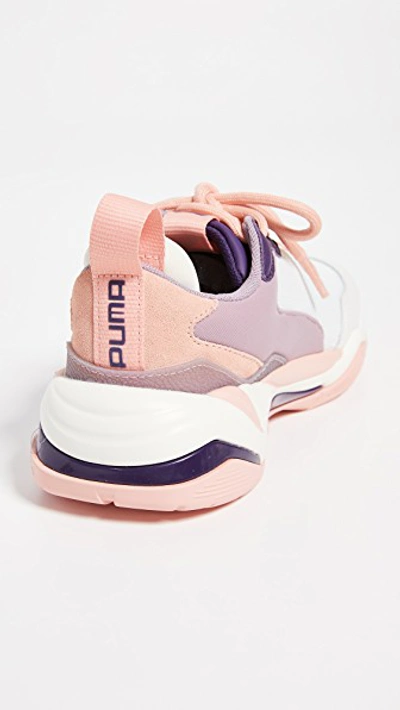 Shop Puma Thunder Fashion Sneakers In Marshmellow/peach Bud