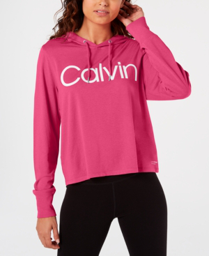 calvin klein performance pink sweatshirt