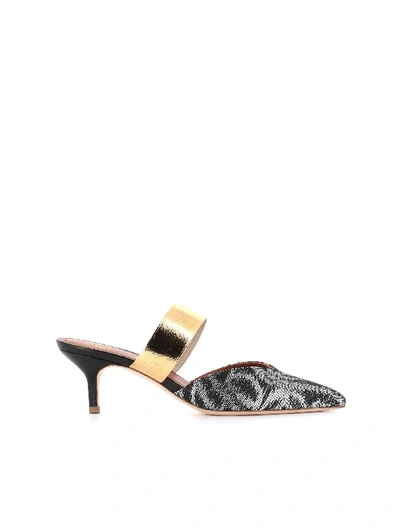 Shop Malone Souliers Sabot "maisie" In Black/gold
