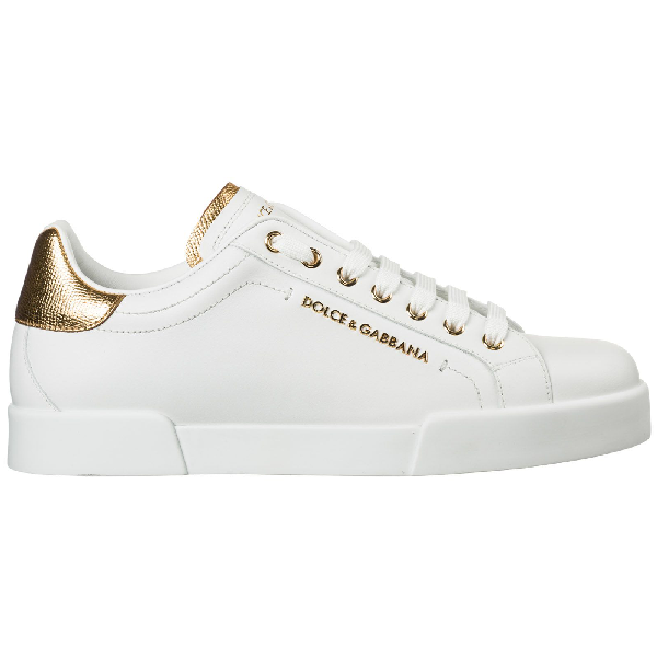 Dolce & Gabbana Shoes Leather Trainers Sneakers Portofino Light In ...