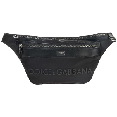 Shop Dolce & Gabbana By The Way Bum Bag In Nero