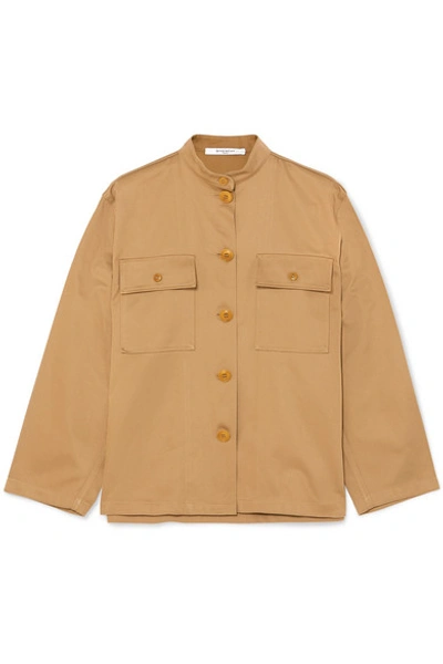 Shop Givenchy Cotton-drill Shirt In Beige