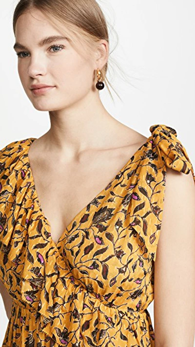 Shop Ulla Johnson Dania Dress In Amber