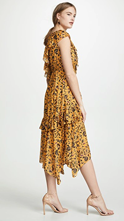 Shop Ulla Johnson Dania Dress In Amber