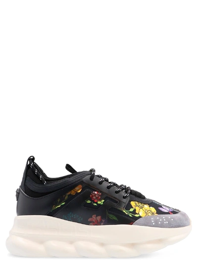 Shop Versace 'chain Reaction' Shoes In Multicolor