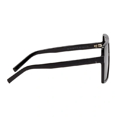 Shop Saint Laurent Black Betty Sunglasses