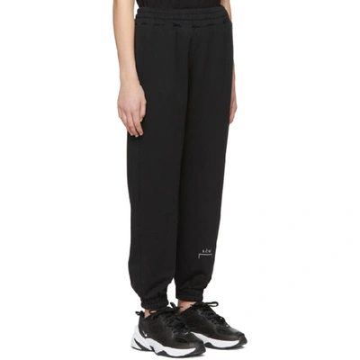 Shop A-cold-wall* Black Tracksuit Lounge Pants In Sc1 1 Black