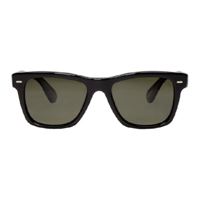 Shop Oliver Peoples Black Oliver Sun Sunglasses